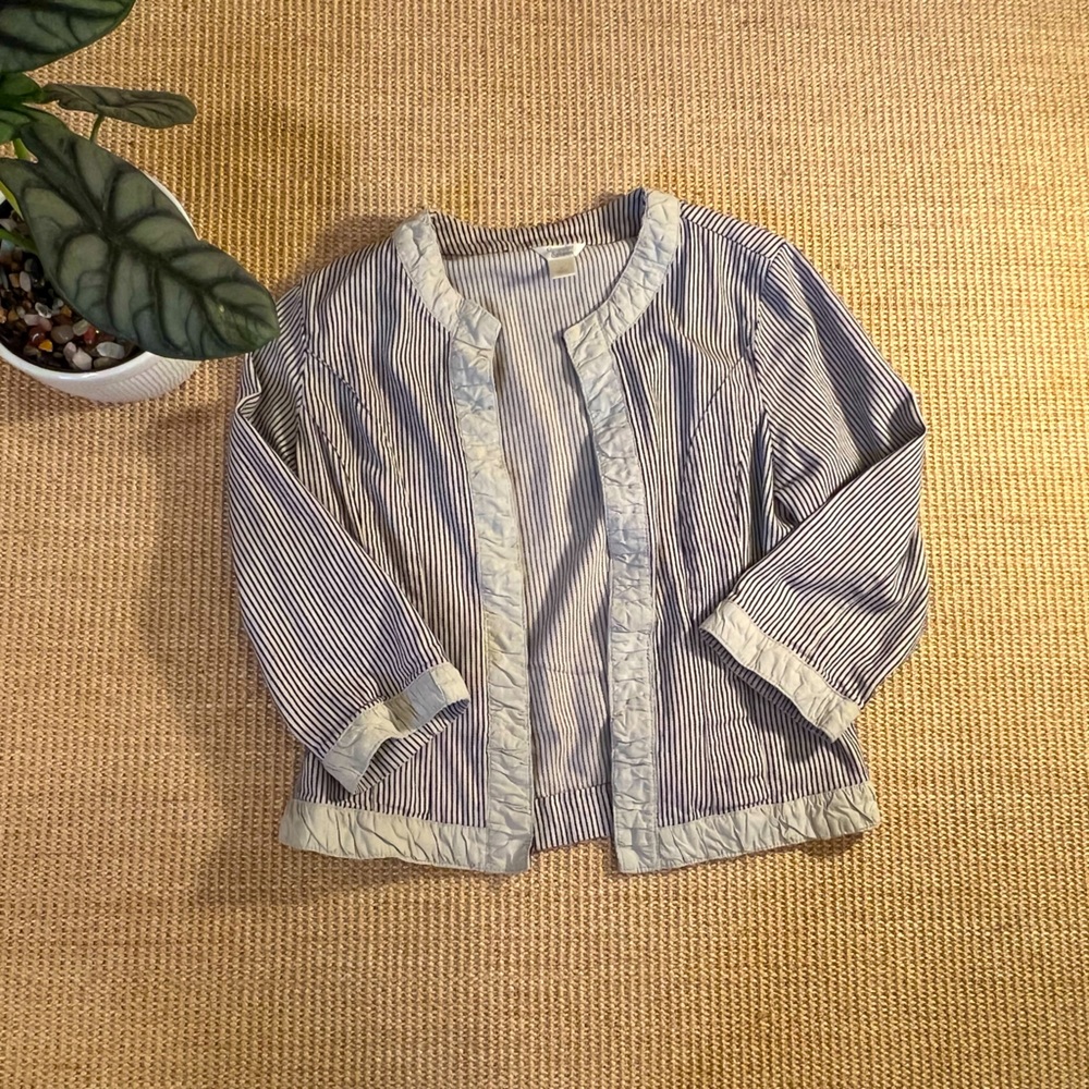 Striped Christopher and Banks jacket